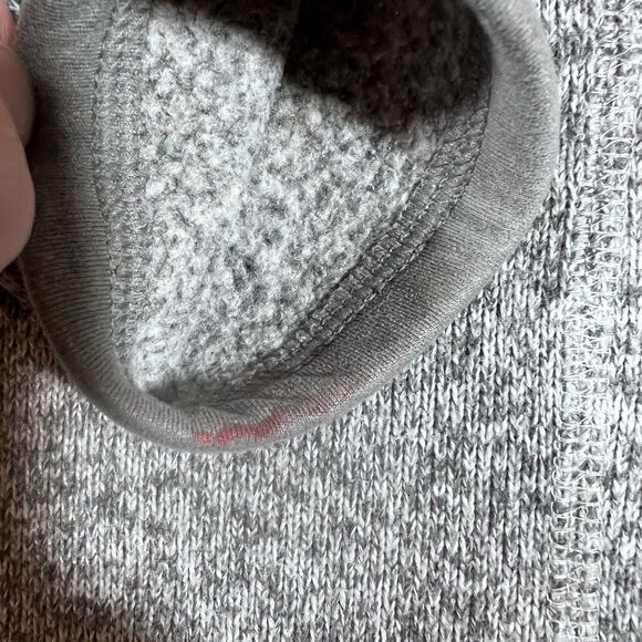 Patagonia Better Sweater Heather Grey 1/4 Zip Pullover Fleece Youth XL 14 - Picture 12 of 13